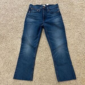 NWT J. Crew Women’s 9” Billie Demi Boot Crop Jeans